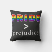 Pride & Prejudice Pride shirt クッション (正面)