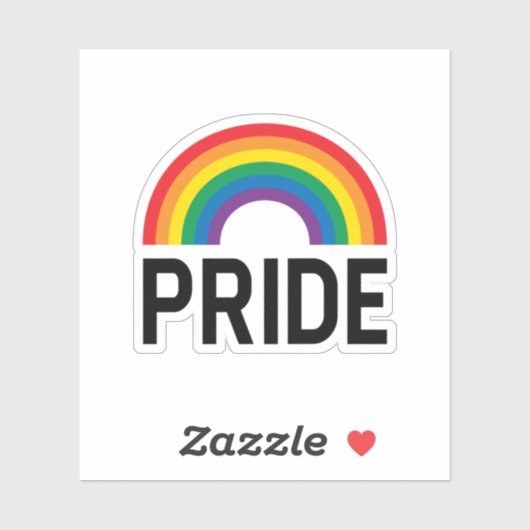 Pride Rainbow シール (シート)