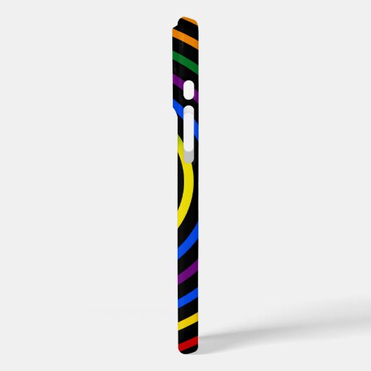 Pride Rainbow Hypnotized Case-Mate iPhoneケース (裏面 / 左)