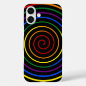 Pride Rainbow Hypnotized V2 Case-Mate iPhoneケース (裏面)