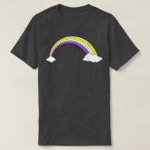 Pride Rainbow Non Binary Flag Pride Month LGBT Non Tシャツ (デザイン正面)