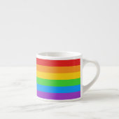 Pride Shot: 虹色の旗 エスプレッソカップ (右)