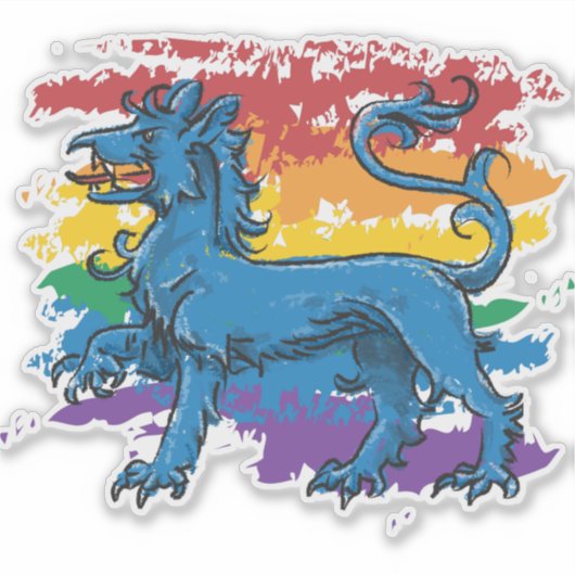 Pride Sparky シール (正面)