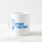 Pride This Way - 紅茶やコーヒーを楽しむマグカップ コーヒーマグカップ (正面左)