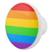 Pride Touch: 虹色の旗 セラミックノブ (右)