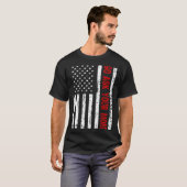Pride USA Flag & Father's Day Dad Grandpa Family M Tシャツ (正面フル)