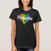 PrideVibe ロゴ Tシャツ (正面)
