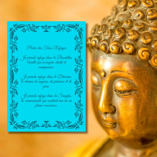Prière Refuges Trois Joyaux – Version Adulte ポスター