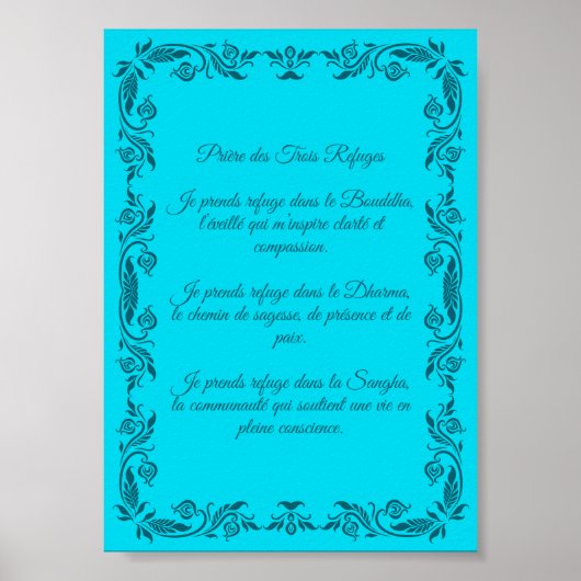 Prière Refuges Trois Joyaux – Version Adulte ポスター (正面)