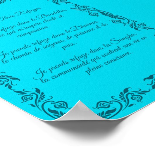Prière Refuges Trois Joyaux – Version Adulte ポスター (角)