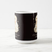 Priest Christmas Blessings Madonna Child Black コーヒーマグカップ (中央)