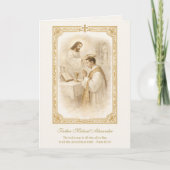 Priest Jesus Crowning Priest Anniversary  カード (正面)