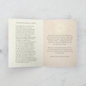 Priest Ordination Anniversary Eucharistic カード (内部)