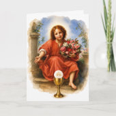 Priest Ordination Blessing Beautiful Hands Poem カード (正面)