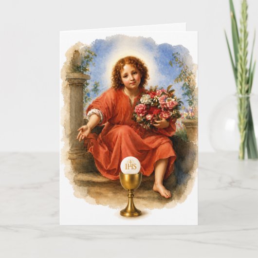 Priest Ordination Blessing Beautiful Hands Poem カード (正面)