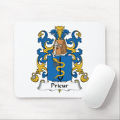 Prieurの家紋 マウスパッド (マウス)