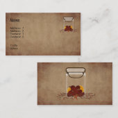 Prim Jar Fixins名刺 名刺 (正面/裏面)