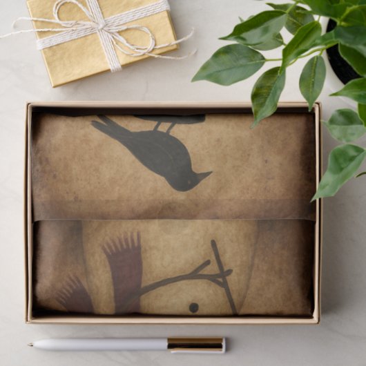 Prim Snowman and Crow 薄葉紙 (ギフト)