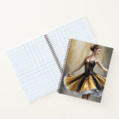 Prima Ballerina ノートブック (内部)