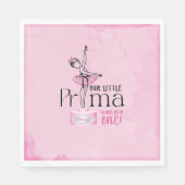 Prima Ballerina Birthday Napkin スタンダードランチョンナプキン (正面)