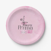 Prima Ballerina Birthday Plate ペーパープレート (正面)