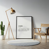 Prima Definition Poster | Funny Cousin Gift Print ポスター