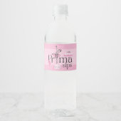 Prima Sips Birthday Water Bottle Label ペットボトルラベル (正面)
