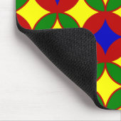 Primary Circles-02-COMPUTERマウスパッド マウスパッド (コーナー)