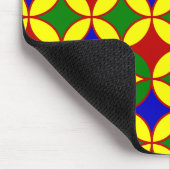 Primary Circles-06-COMPUTERマウスパッド マウスパッド (コーナー)