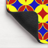 Primary Circles-07-COMPUTERマウスパッド マウスパッド (コーナー)