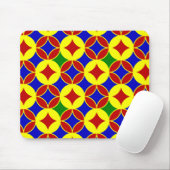 Primary Circles-07-COMPUTERマウスパッド マウスパッド (マウス)