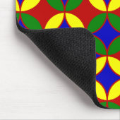 Primary Circles-09-COMPUTERマウスパッド マウスパッド (コーナー)