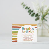 Primary Color Boho Rainbowブックリクエスト エンクロージャーカード (スタンド正面)