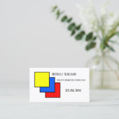 Primary Colors Creative Marketing Business Card 名刺 (スタンド正面)