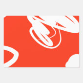 Primary colours set Wrapping Paper flat sheets ラッピングペーパーシート (正面2)