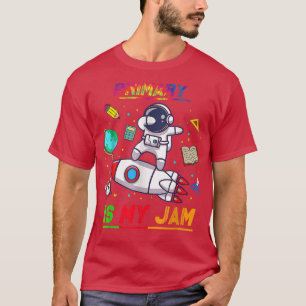 Primary Is My Jam宇宙飛行士新学期エクスプローラー Tシャツ