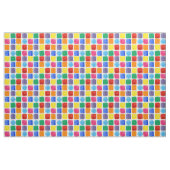 Primary Rainbow Colors Kids幾何学模様 ファブリック (ファットクウォーター)