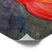 Primary Red ポスター (角)