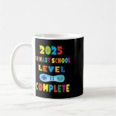Primary School Year 6 Leaver 2025 - Gamer Level Co コーヒーマグカップ (左)