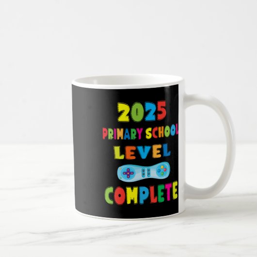 Primary School Year 6 Leaver 2025 - Gamer Level Co コーヒーマグカップ (右)