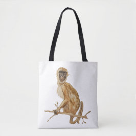 Primate Proclivity Monkey Tote Bag トートバッグ