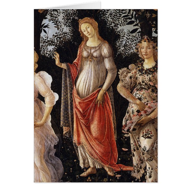 Primaveraのサンドロ・ボッティチェッリ著金星の詳細、 (正面)