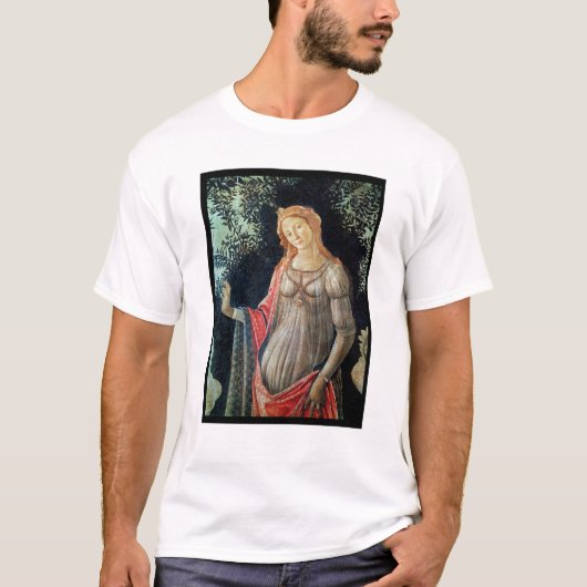Primaveraの金星、c.1478の詳細 Tシャツ (正面)