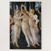 Primavera (詳細)、Sandro Botticelli ジグソーパズル (縦)