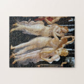 Primavera (詳細), Sandro Botticelli, 1482 ジグソーパズル (横)