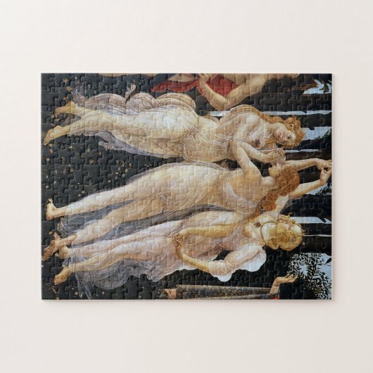 Primavera (詳細), Sandro Botticelli, 1482 ジグソーパズル (横)