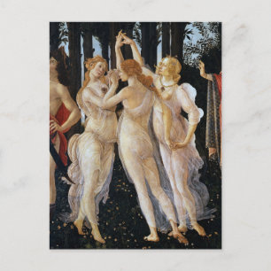 Primavera (詳細), Sandro Botticelli, 1482 ポストカード