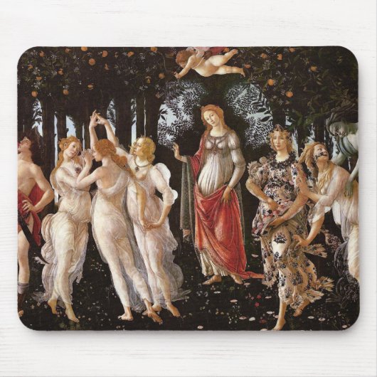 Primavera、Botticelli マウスパッド (正面)