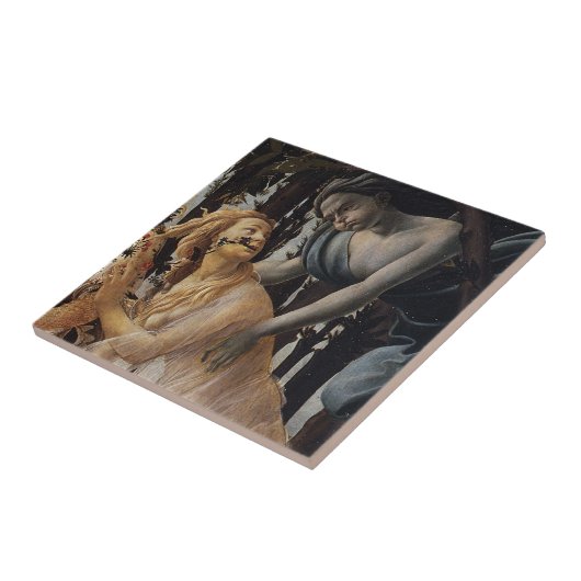 Primavera, Chloris and Zephyrus, Sandro Botticelli タイル (側面)