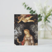 Primavera、Cupid、Venus by Sandro Botticelli ポストカード (スタンド正面)